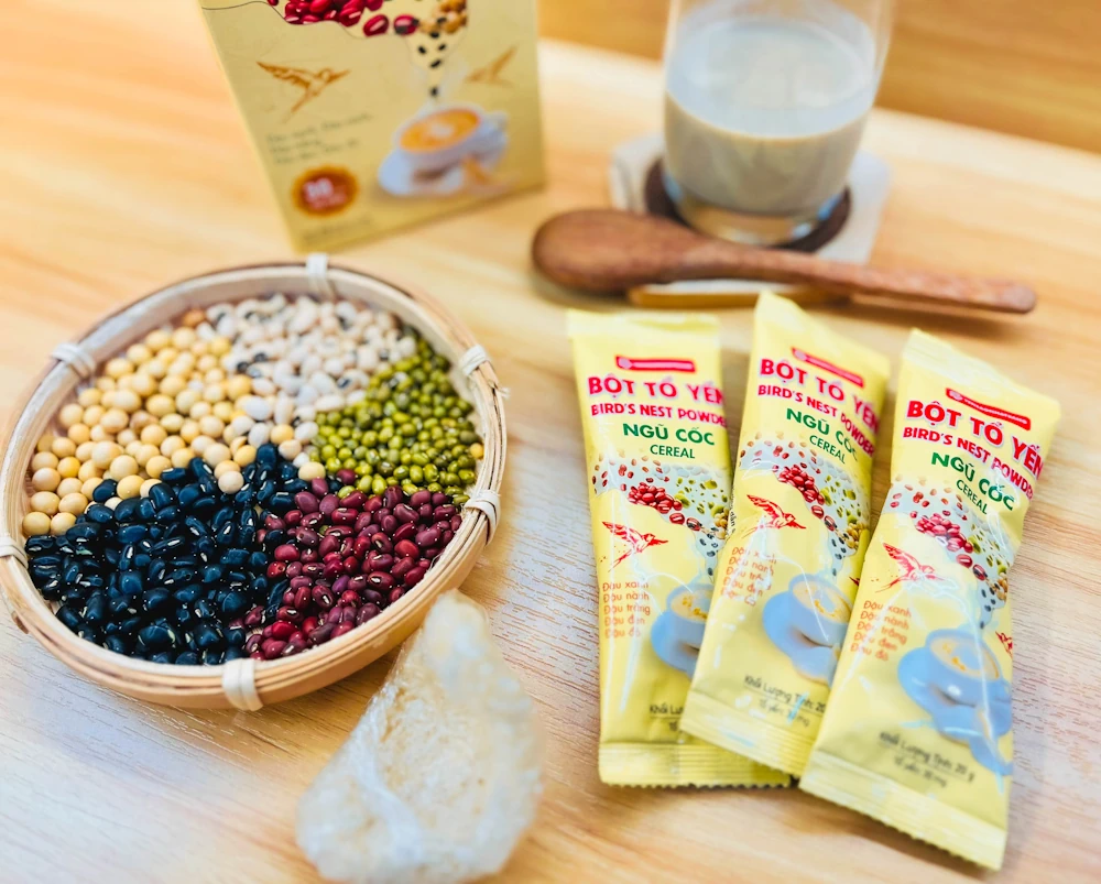 Bột tổ yến ngũ cốc - Yến sào Nha Trang